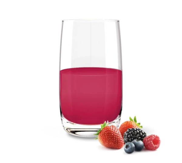 beverage mix "frutos del bosque"